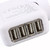 Блок питания (адаптер, зарядное устройство) для Apple iphone 4 5, ipad new, ipad mini, Samsung Galaxy Tab, Note (4USB выхода, синяя подсветка) 5V 2.1A